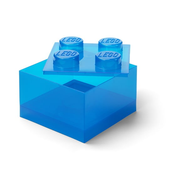 Cutie de depozitare pentru copii albastră din plastic 25x25x18 cm – LEGO®-image-3