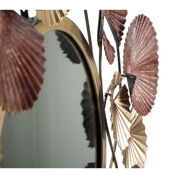 Oglindă de perete Mauro Ferretti Leaves, ø 71 cm-image-3