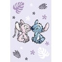 Pătură pentru copii mov din polar/fleece 100x150 cm Lilo a Stitch "Purple" – Jerry Fabrics