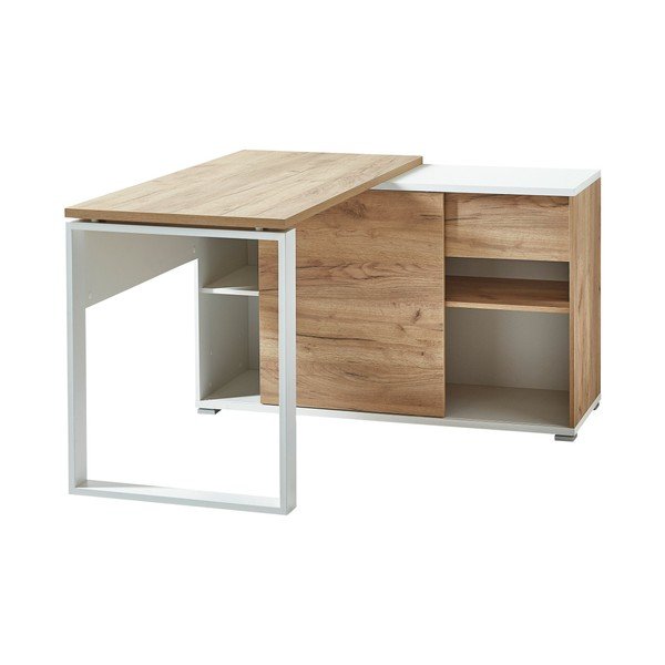 Birou cu aspect de stejar 120x117 cm Lioni - Germania-image-3