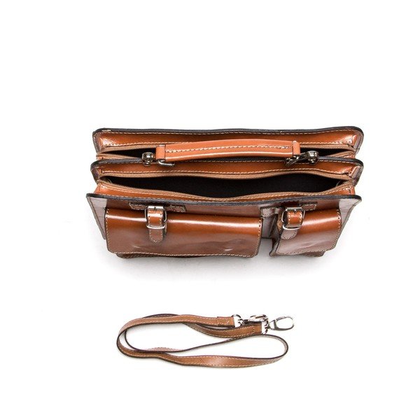 Geantă maro cognac Isabella Rhea, no. 305-image-3