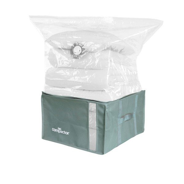 Cutie de depozitare cu vid pentru haine Compactor Green Edition, 125 l-image-1
