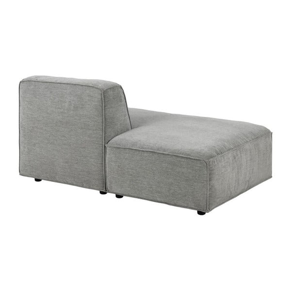 Modul otoman pentru canapea Bonami Selection Fairfield, partea stângă, gri deschis-image-4