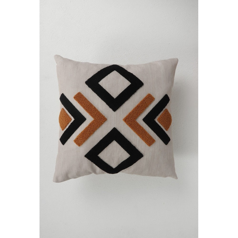 Pernă decorativă din in 43x43 cm Polen – Mioli Decor