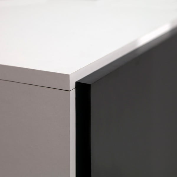 Pantofar Symbiosis Bamboo, negru - alb-image-4