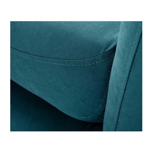 Colțar cu șezlong pe partea dreaptă Scandi by Stella Cadente Maison, albastru-image-4