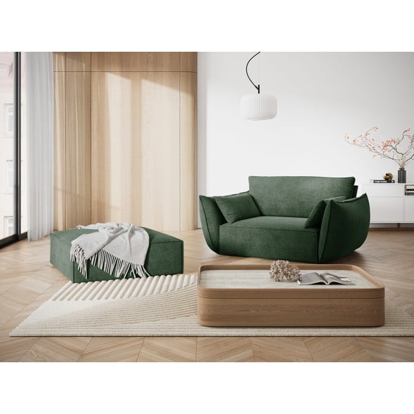 Fotoliu verde închis Vanda – Mazzini Sofas-image-1