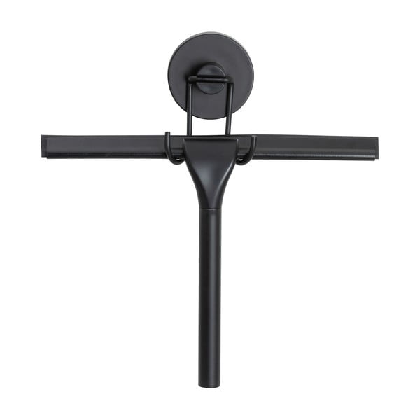 Racletă pentru geamuri Wenko Static-Loc® Pavia, negru-image-1