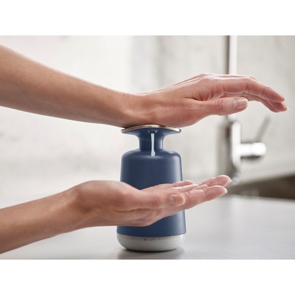Dispenser de săpun Joseph Joseph Presto Sky, albastru-image-4
