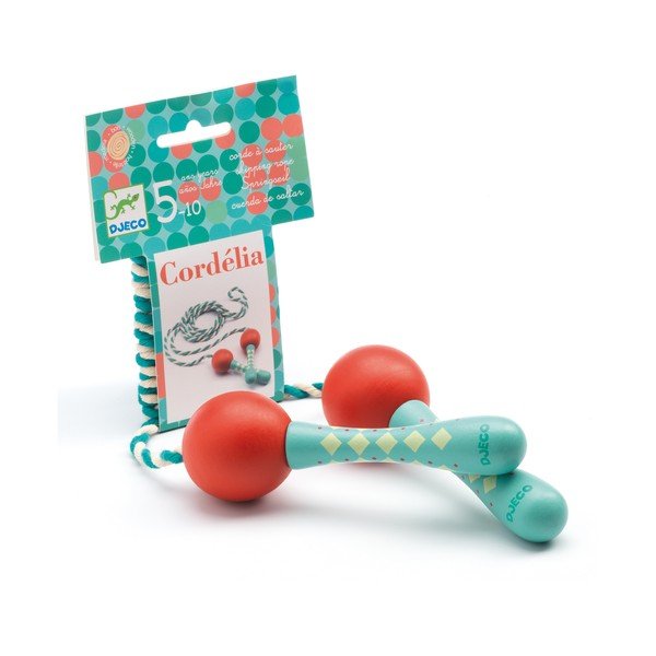 Coadă de sărit pentru copii Djeco Cordélia, albastru-image-1