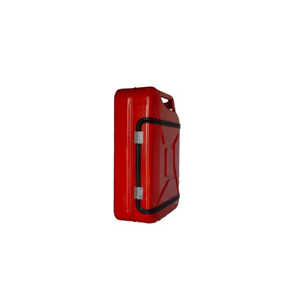 Cutie de cadou în formă de canistră Designed By Man Basic Plus, roșu-image-1