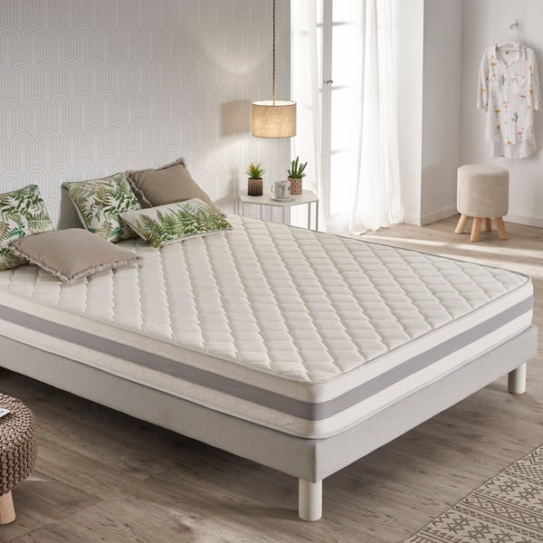 Saltea fermă/mediu-fermă din spumă reversibilă 120x200 cm Naturcare Aloe Vera – Moonia-image-2