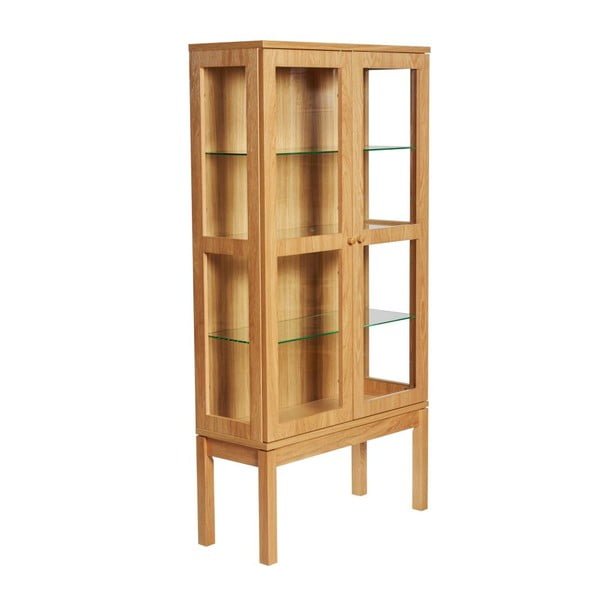 Vitrină cu aspect de lemn de stejar Woodman AbbeyWood-image-1