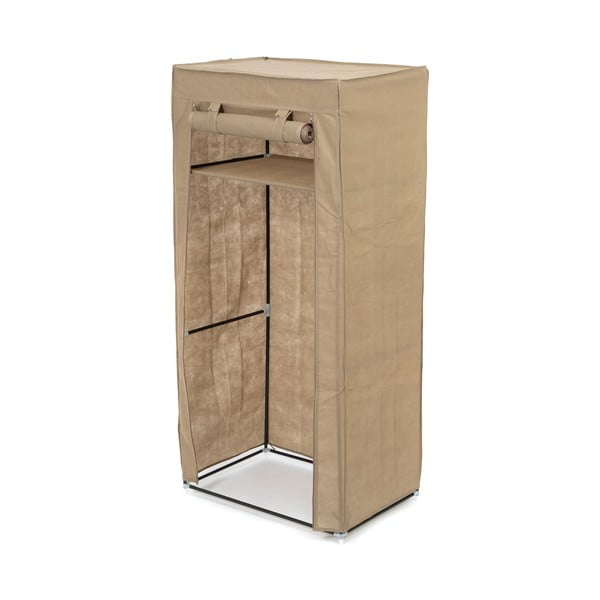 Dulap textil Compactor Wardrobe, înălțime 147 cm, bej-image-1