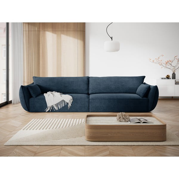 Canapea albastru-închis 248 cm Vanda – Mazzini Sofas-image-1