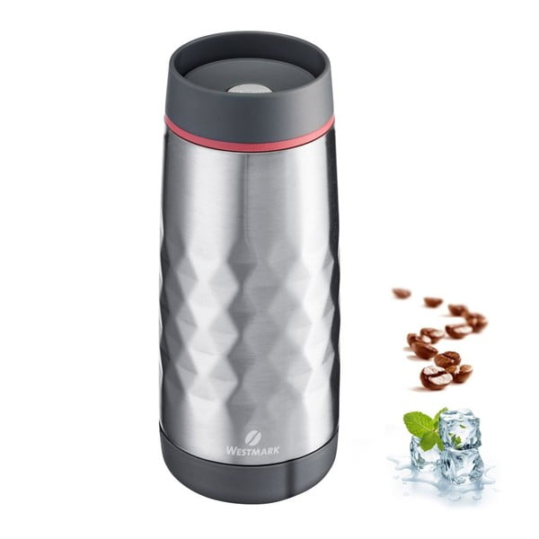 Cană termos gri deschis 400 ml Viva – Westmark-image-3