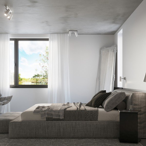 Spot alb 8x8 cm Mira – Sollux-image-4