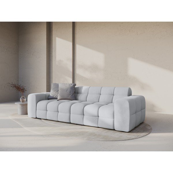 Canapea gri deschis 255 cm Kendal – Micadoni -image-1