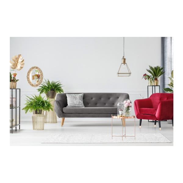 Canapea cu 3 locuri Mazzini Sofas AMELIE, gri-image-2