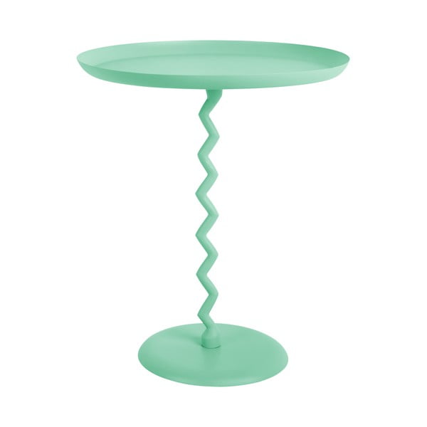 Măsuță auxiliară rotundă din metal ø 44 cm Zig Zag – Leitmotiv