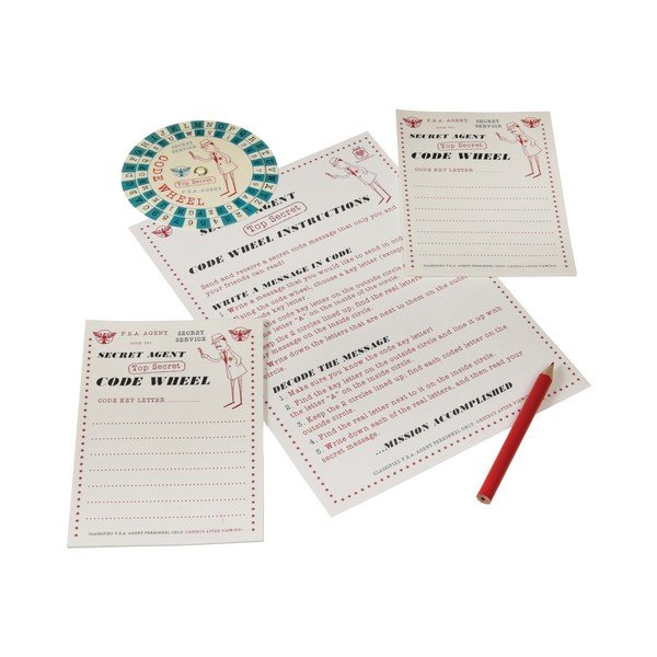 Set de spionaj pentru descifrare coduri Rex London Secret Agent-image-4