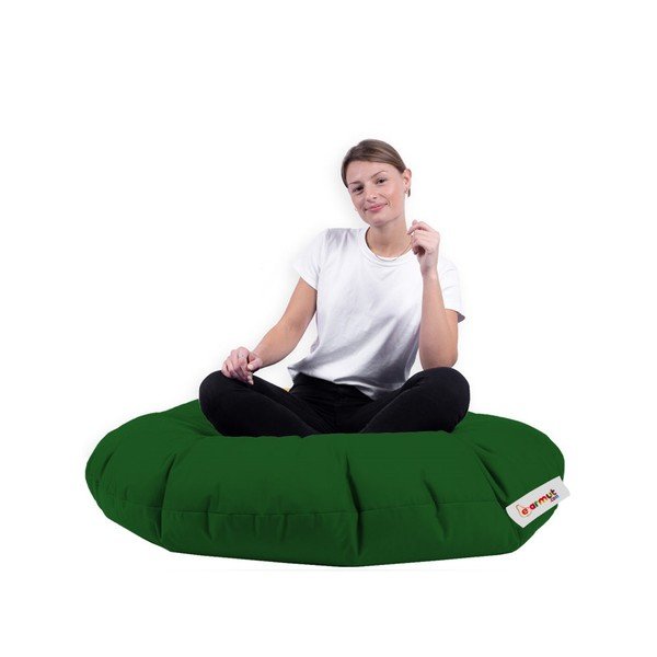 Fotoliu bean bag verde Iyzi – Floriane Garden-image-3