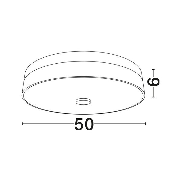 Plafonieră crem/alămie LED cu intensitate reglabilă cu aspect de piatră Serita – Nova Luce-image-2