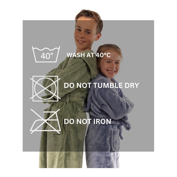 Halat pentru copii maro din micropluș/cocolino Delux – Tiseco Home Studio-image-4