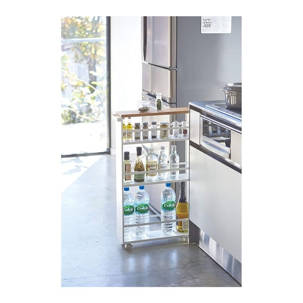 Etajeră de baie albă din metal 47,5x81 cm Tower – YAMAZAKI-image-3