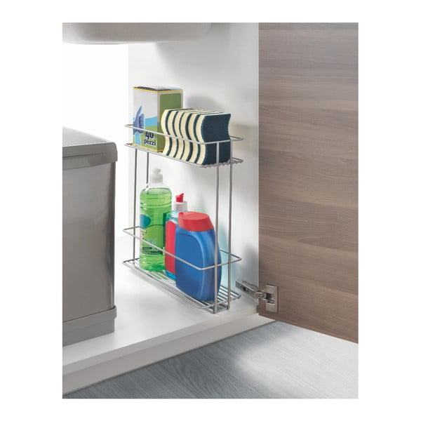 Raft extensibil cu 2 niveluri Metaltex In Out-image-2