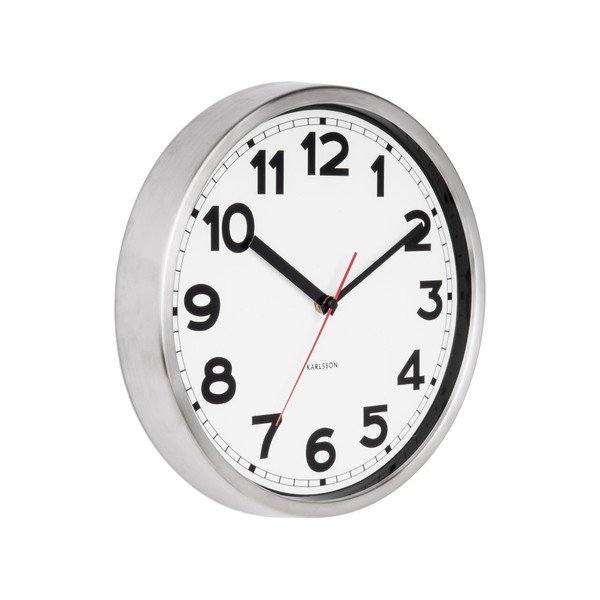 Ceas de perete Karlsson Number, Ø 29 cm-image-3