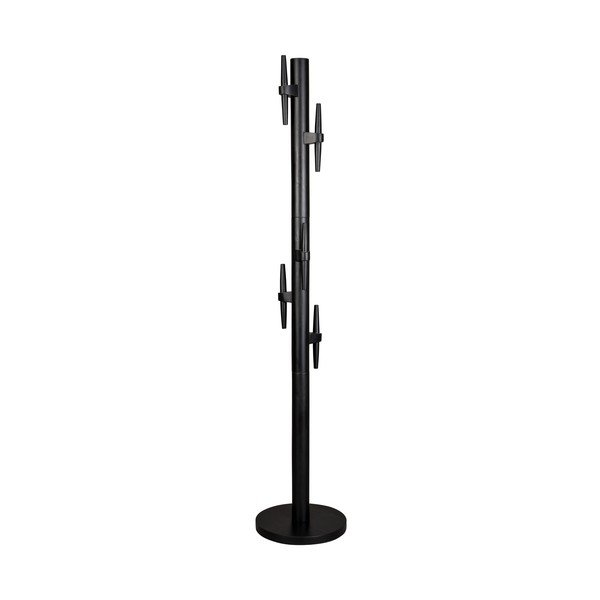 Cuier negru din lemn de mango Jakub – Dutchbone