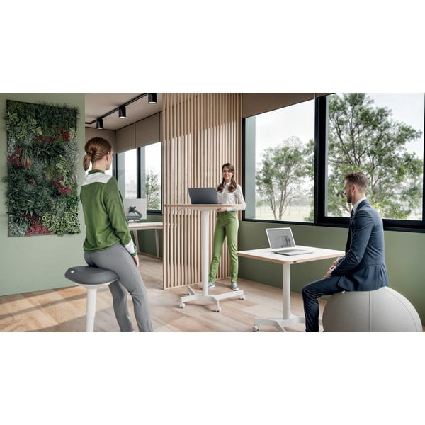 Scaun ergonomic pentru șezut Ergo – Leitz-image-2