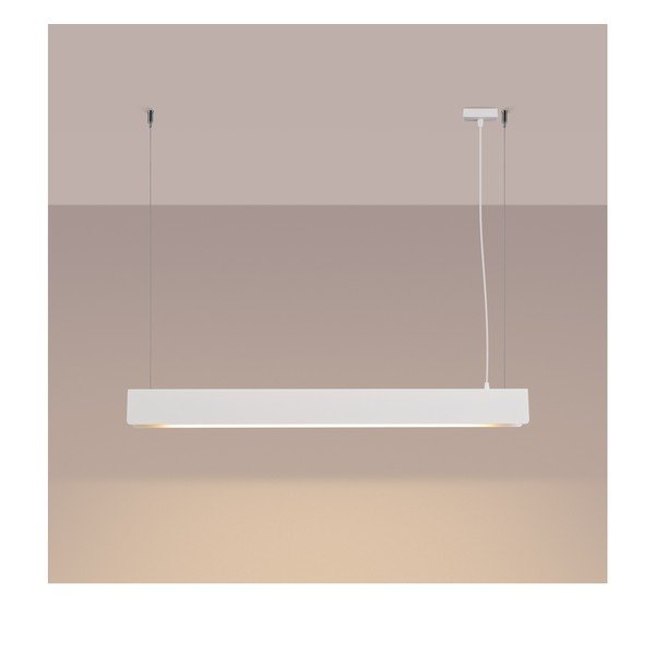 Lustră albă LED din metal Nebula – Sollux-image-1