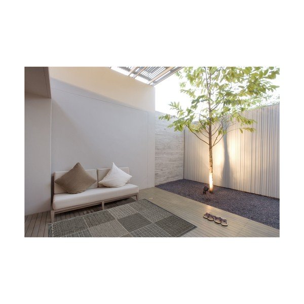 Covor foarte rezistent Floorita Quadrotta Grey, 160 x 230 cm-image-2