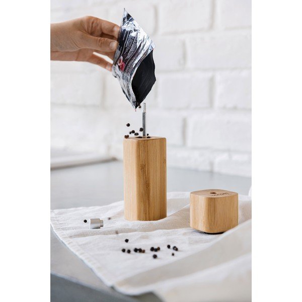 Râșniță sare/piper din bambus Mineral - Bonami Essentials-image-4