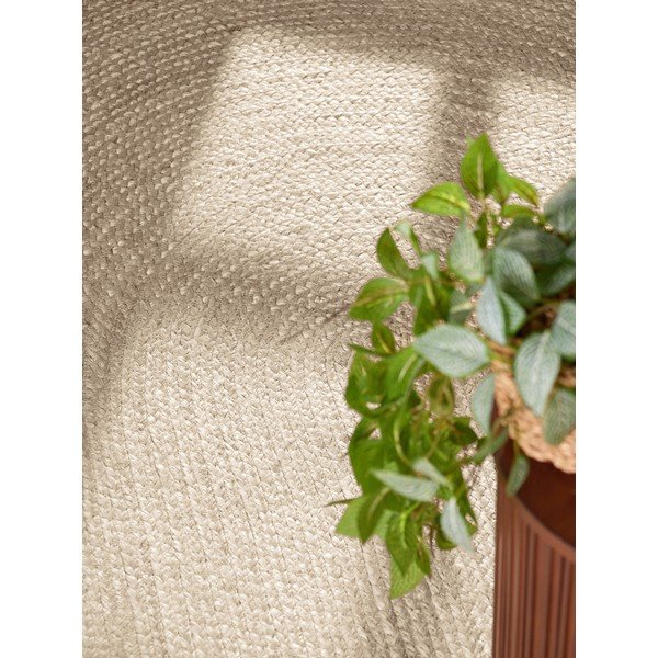 Covor crem reversibil/țesut manual din iută 160x230 cm Braided – Hanse Home-image-2