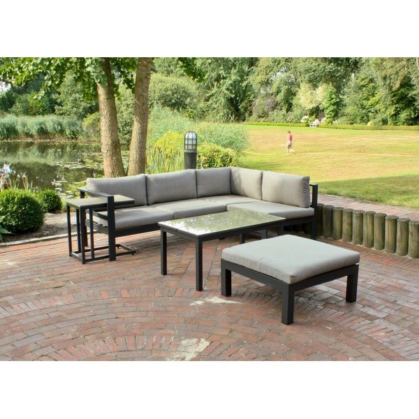 Set colțar și masă pentru grădină Garden Pleasure Miranda-image-1