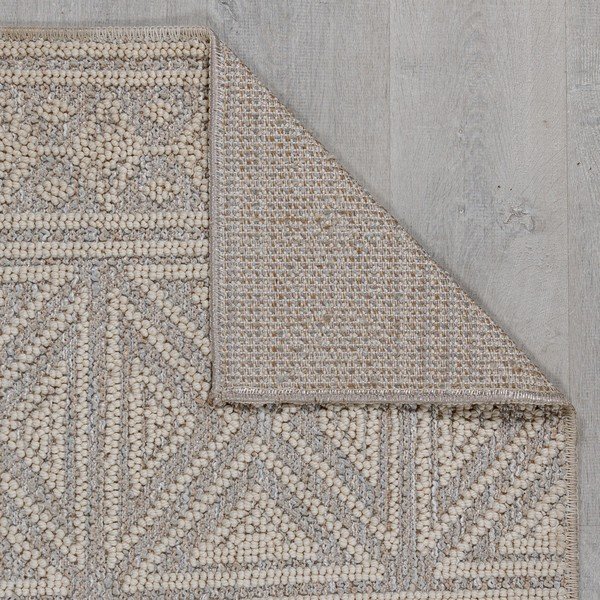 Covor gri/bej lavabil 155x230 cm Lucia – Flair Rugs-image-4