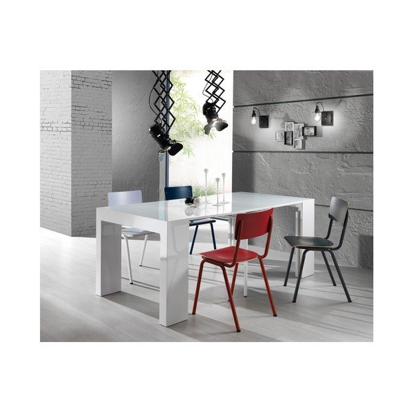 Lustră cu structură extensibilă sistem de pantograf Tomasucci Extension White-image-4