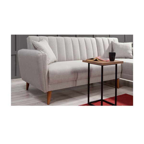 Colțar alb extensibil (colț pe  partea dreaptă) Aqua – Balcab Home-image-3