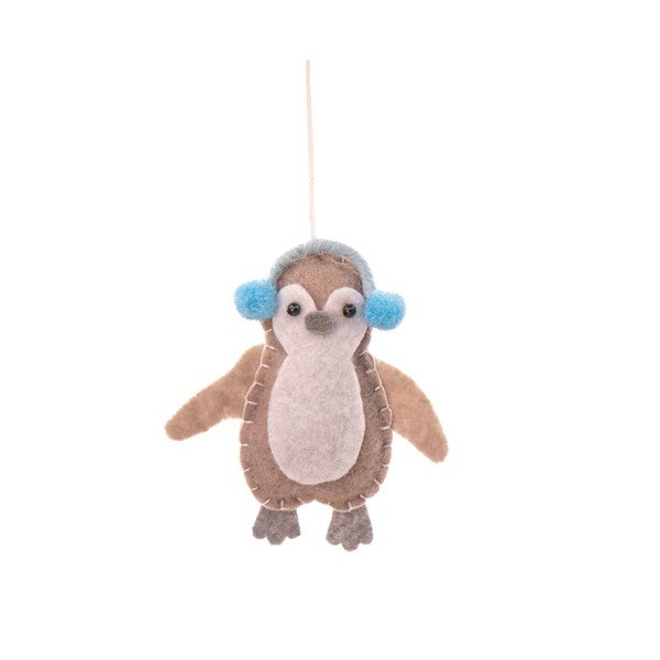 Ornamente de Crăciun lucrate manual 3 buc. din material textil 6 cm Arctic Animals – Sass & Belle-image-1