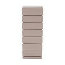 Comodă taupe din metal 37x99x26 cm Joey – Spinder Design