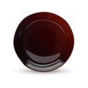 Farfurie burgundy pentru desert  din gresie ø 21 cm Manon – S|P Collection