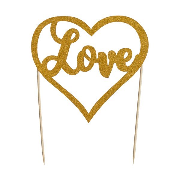 Decorațiune pentru tort Mason Cash Love
