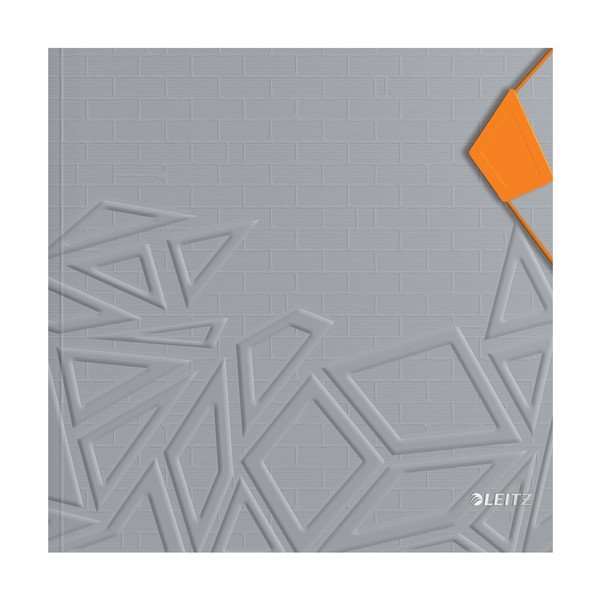 Mapă birou cu 3 clapete Leitz, gri-image-2