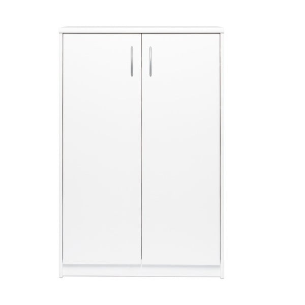 Comodă cu 2 uși Intertrade Kiel, înălțime 111 cm, alb