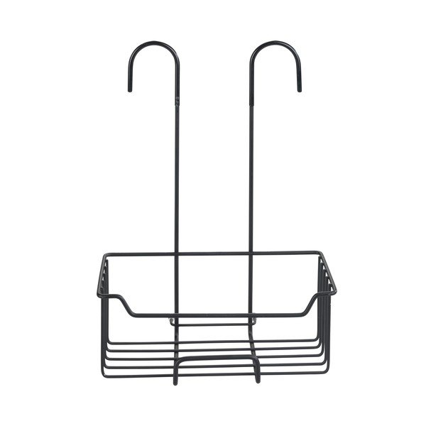 Raft suspendat pentru duș Wenko Milo, negru-image-2