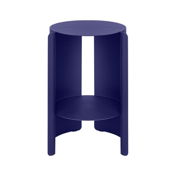 Măsuță auxiliară rotundă din oțel ø 32 cm Wa – noo.ma