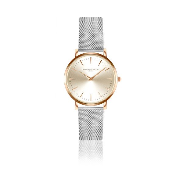 Ceas din oțel inoxidabil Annie Rosewood Elisabeth Silver